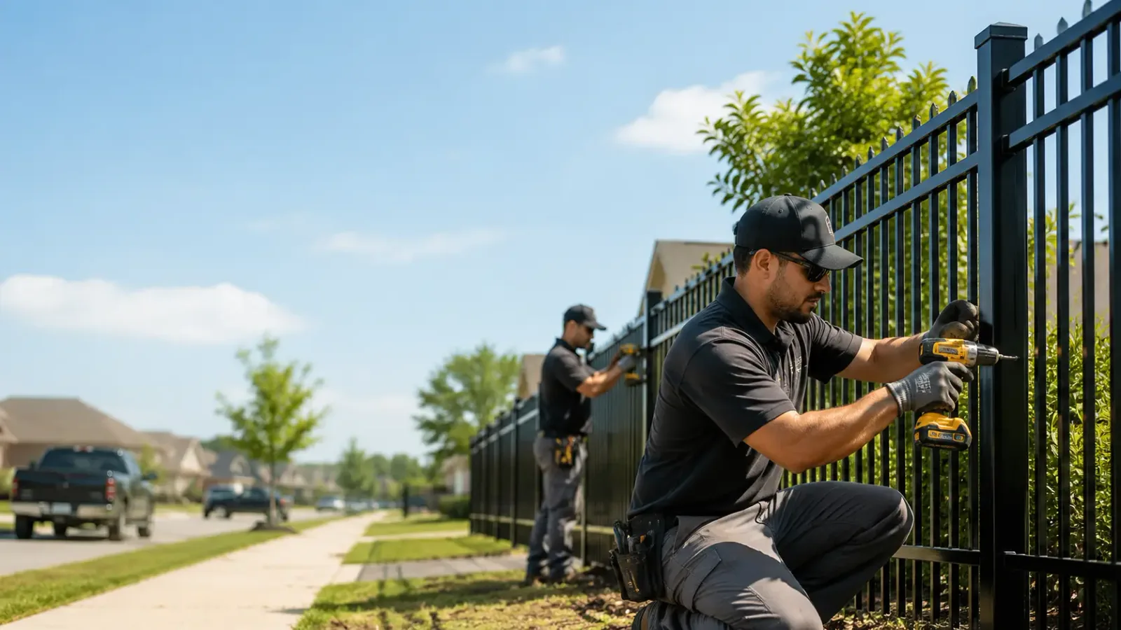 Metal Fence Installation in Stoneham, MA